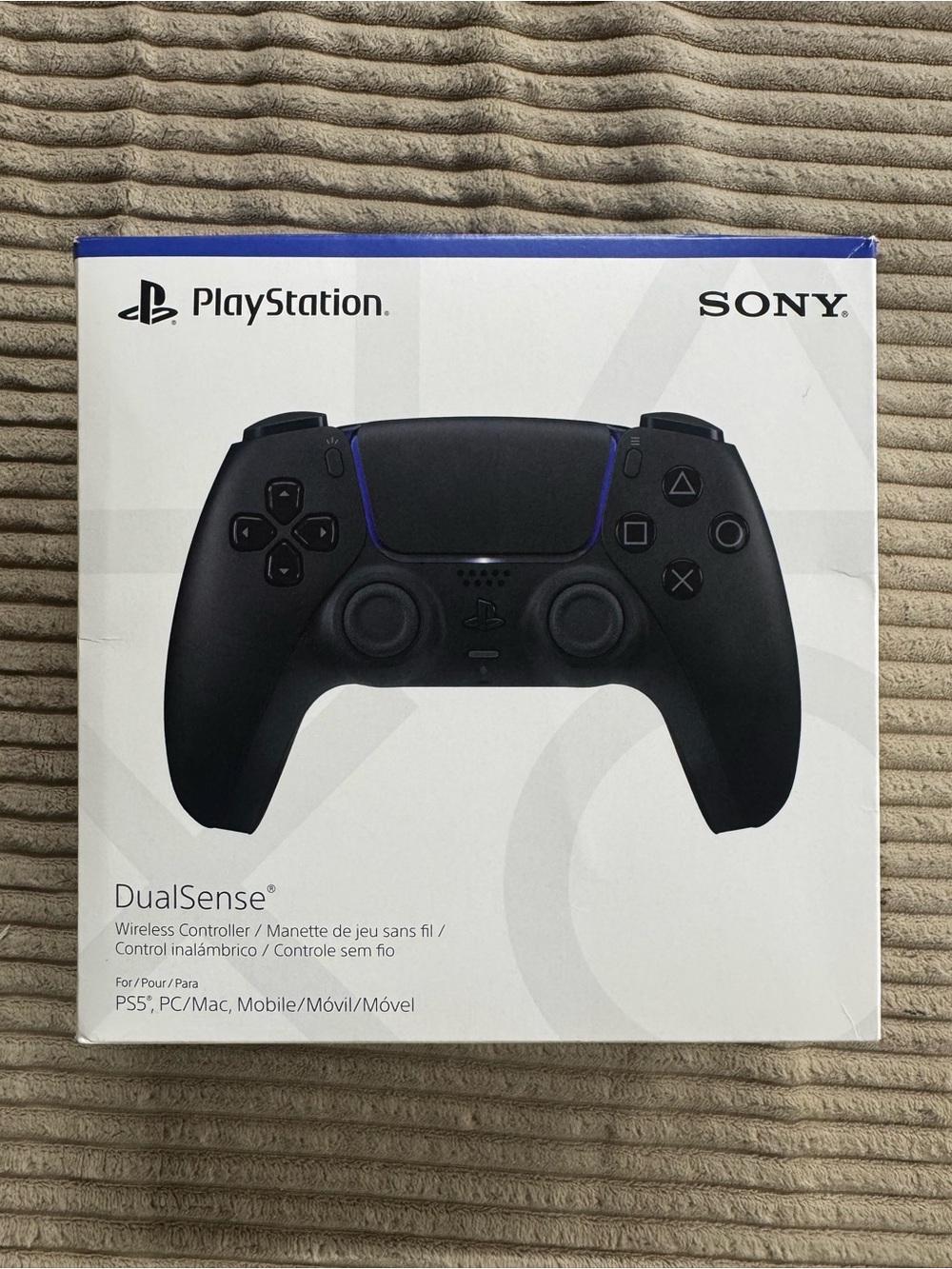 Sony PS5 DualSense Wireless Controller Midnight Black
